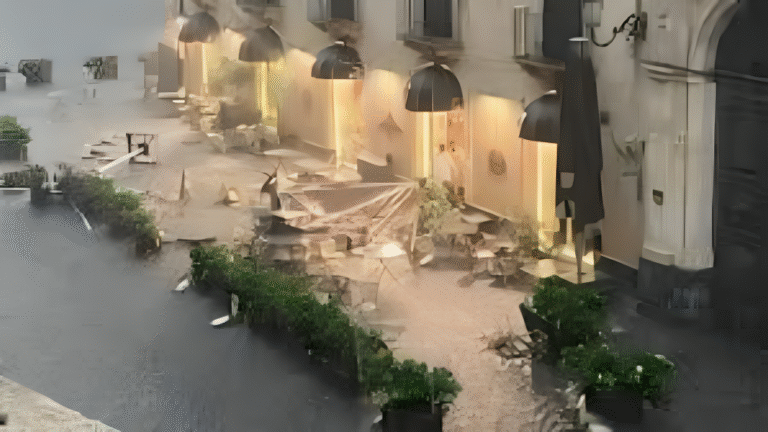 Schwere Unwetter in Italien