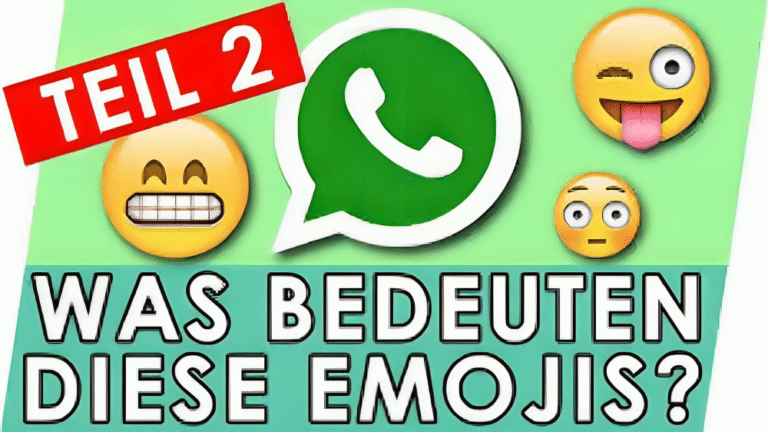 Bedeutung Emoji WhatsApp